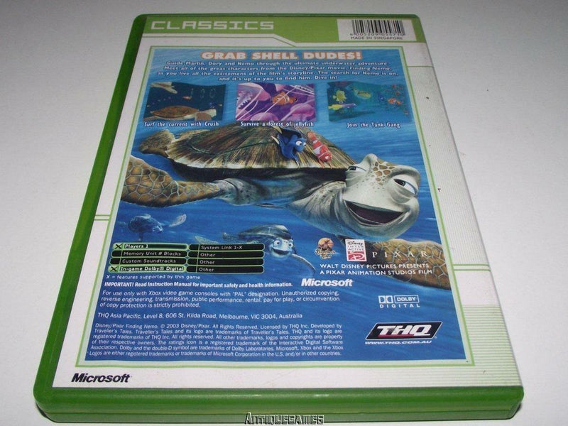 Finding Nemo XBOX PAL (Classics) *Complete* (Preowned) - Games We Played