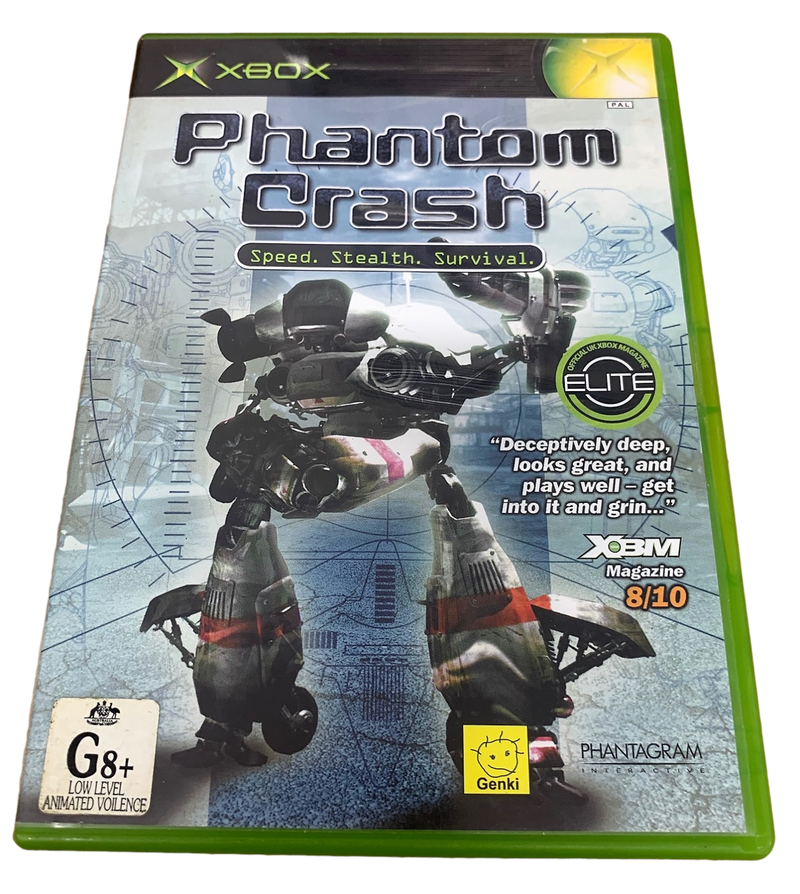 Phantom Crash XBOX Original PAL *Complete* (Pre-Owned)