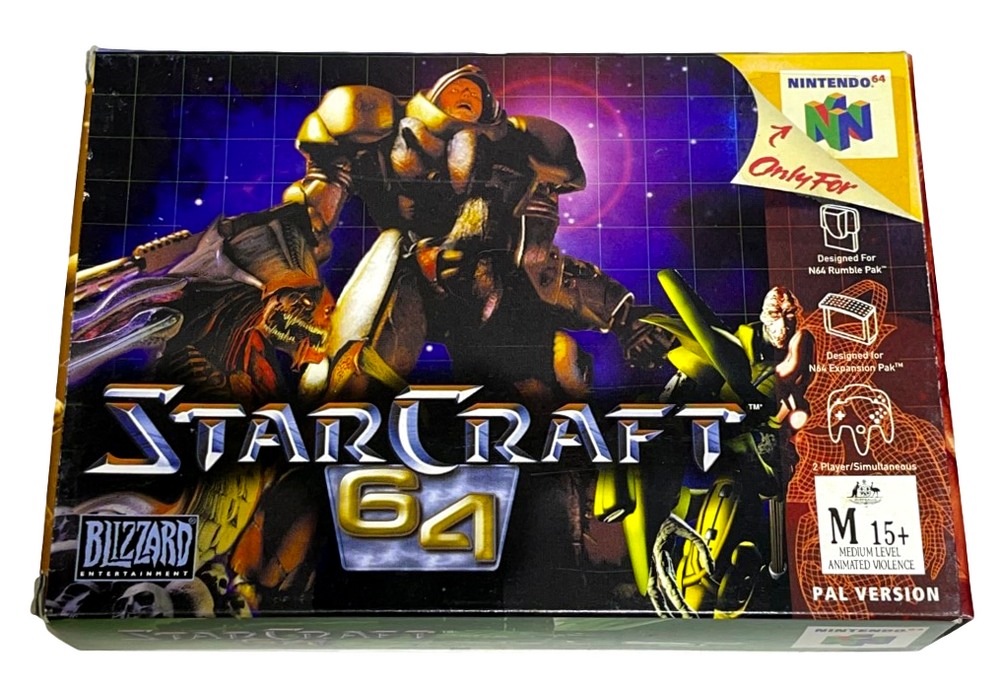 Starcraft 64 for Nintendo 64 strategy cheapest guide