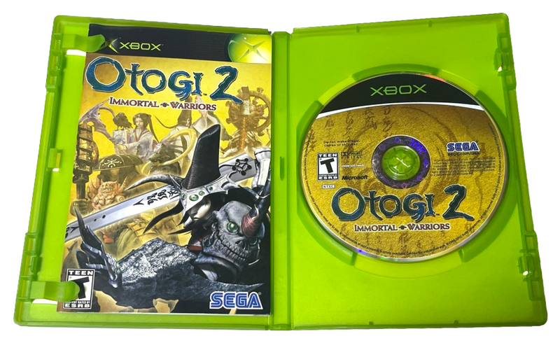 Otogi 2 Immortal Warriors XBOX Original *Complete* NTSC (Preowned)