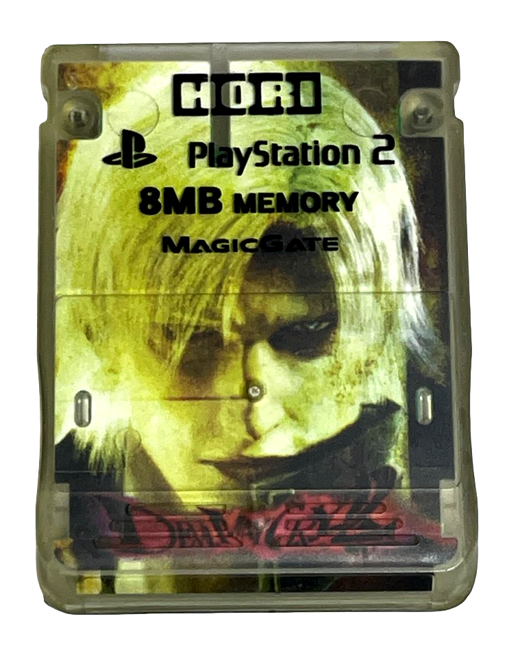 Devil May Cry 2 Hori Magic Gate PS2 Memory Card PlayStation 2 (Preowned)