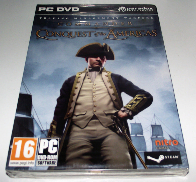 Commander Conquest of the Americas *Sealed* PC DVD