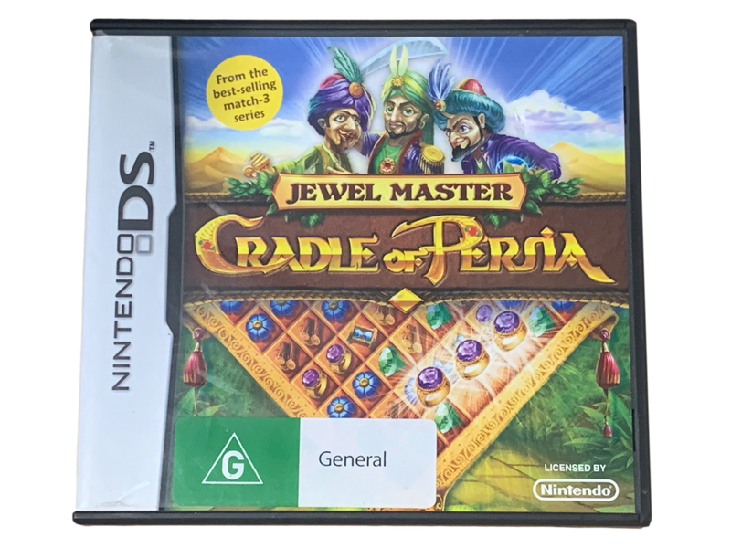 Jewel Master Cradle of Persia DS 2DS 3DS Game *Complete* (Pre-Owned)