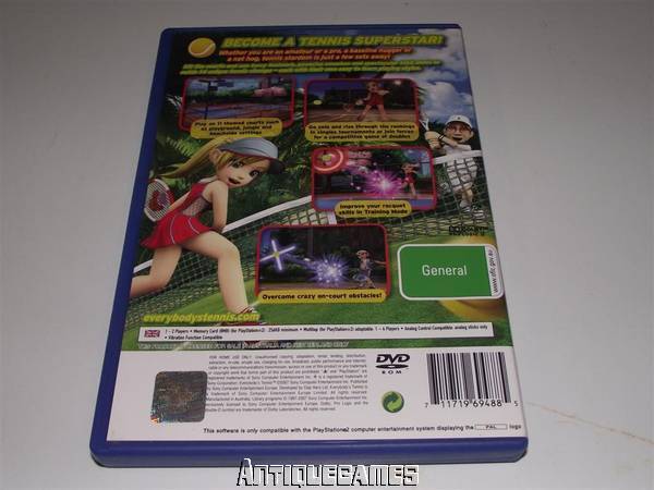 Everybody's Tennis PS2 PAL *Complete* (Preowned)