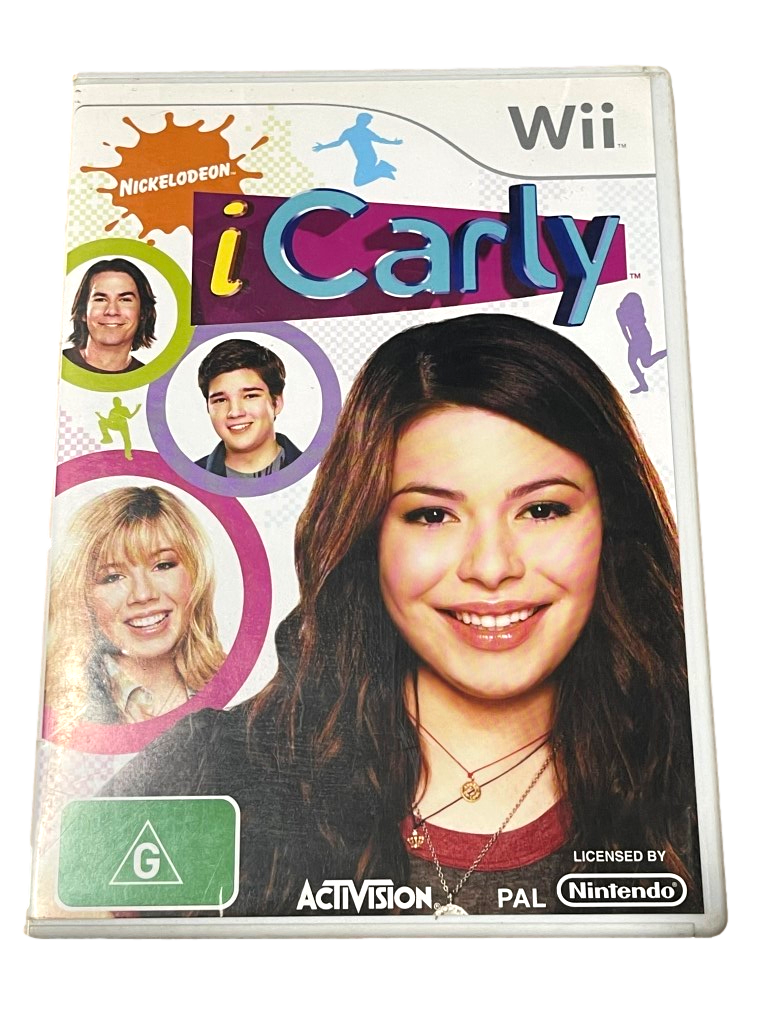 iCarly Nickelodeon Nintendo Wii PAL *Complete* Wii U Compatible (Pre-Owned)