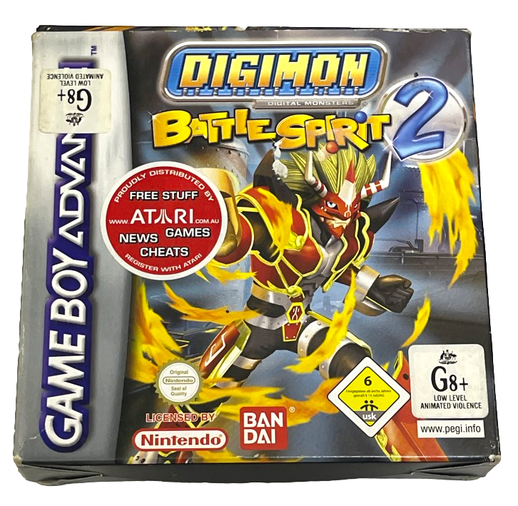 Digimon Battle Spirit 2 Nintendo Gameboy Advance GBA *Complete* Boxed (Preowned)