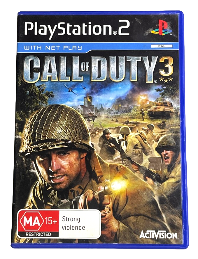 Call of Duty 3 PS2 PAL *Complete* (Preowned)