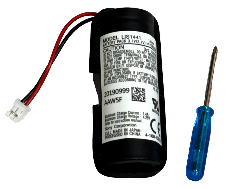 Rechargeable Battery for Sony Move Controller 1380mAh & Screwdriver CECH-ZCM1E