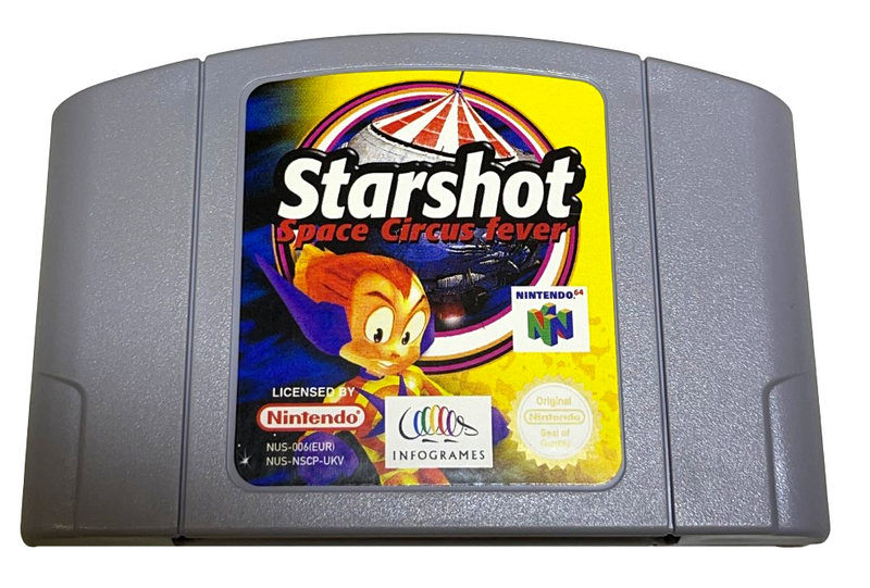 Starshot Space Circus Fever Nintendo 64 N64 Boxed PAL *Complete* (Preowned)