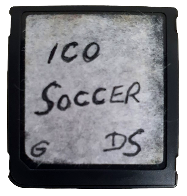 ICO Soccer DS 2DS 3DS Game *No Manual* Missing Cart Label (Pre-Owned)