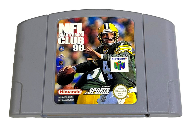 NFL Quarterback Club 98 Nintendo 64 N64 Boxed PAL *Complete* (Preowned)