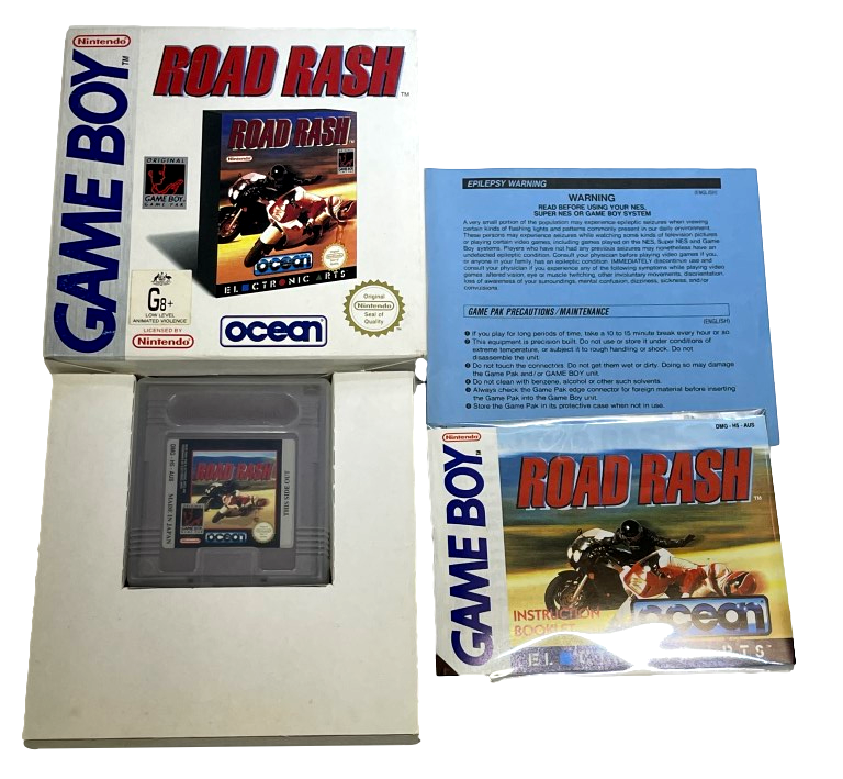 Road Rash Nintendo Gameboy *Complete* Boxed (Preowned)