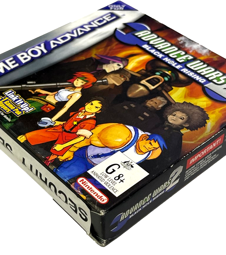 Advance Wars 2 Black Hole Rising Nintendo Gameboy Advance GBA *Complete* Boxed (Preowned)