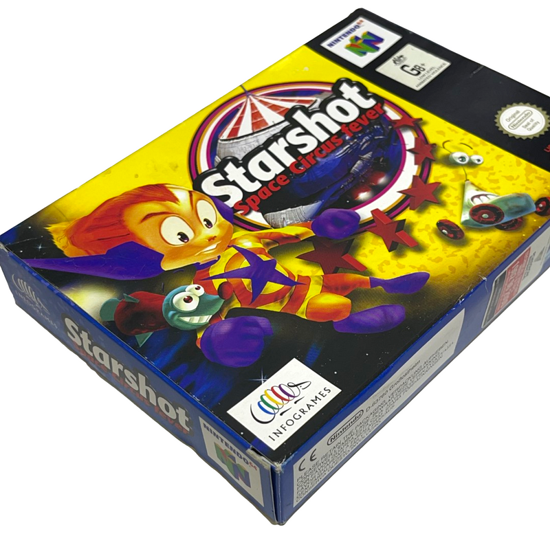 Starshot Space Circus Fever Nintendo 64 N64 Boxed PAL *Complete* (Preowned)