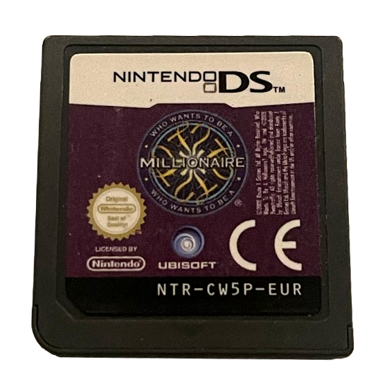 Who Wants to Be a Millionaire Nintendo DS 2DS 3DS Game *Cartridge Only* (Pre-Owned)