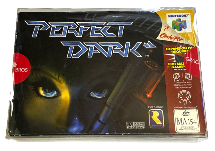 Perfect Dark Nintendo 64 N64 Boxed PAL *Complete*