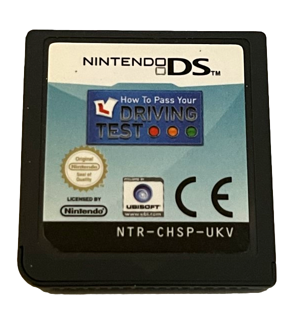 How to Pass Your Driving Test Nintendo DS 2DS 3DS Game *Cartridge Only* (Pre-Owned)