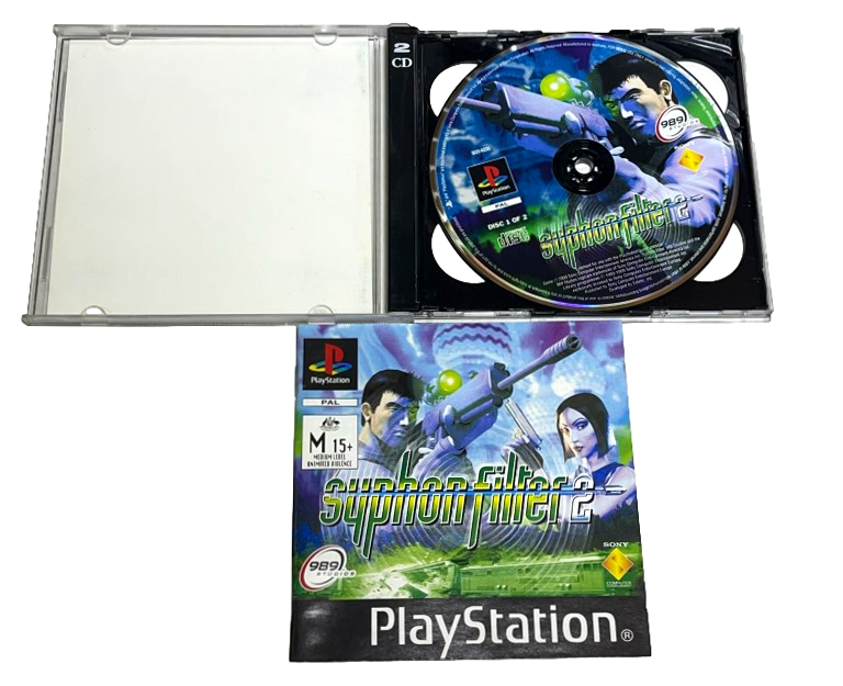 Syphon Filter 2 PS1 PS2 PS3 PAL *Complete*