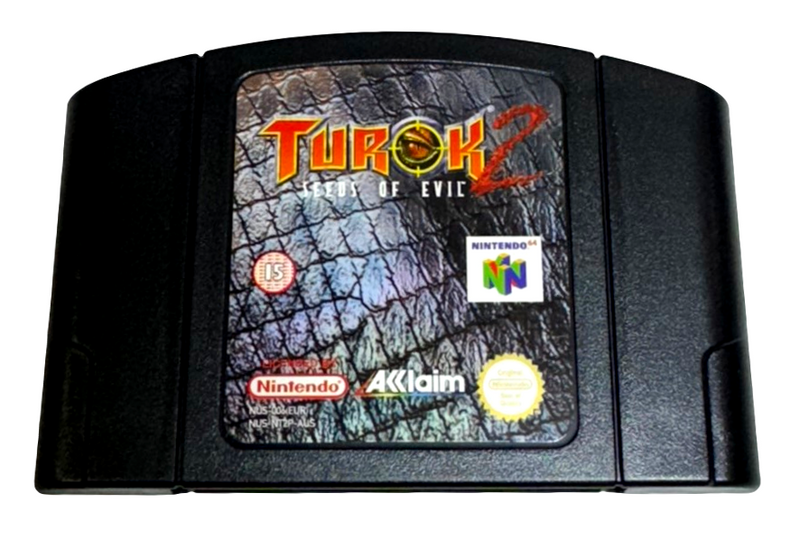 Turok 2 Seeds of Evil Nintendo 64 N64 Boxed PAL *Complete*