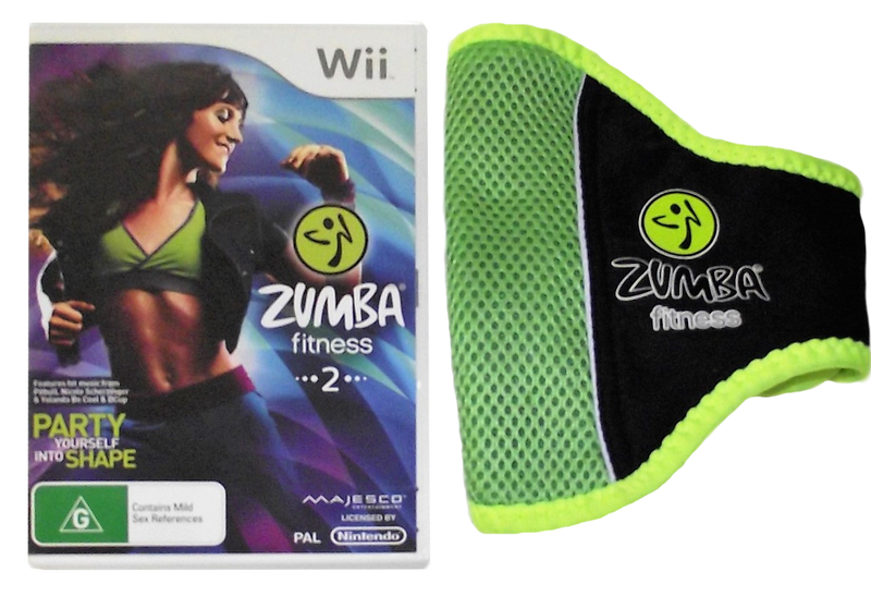 Zumba Fitness 2 with Belt Boxed Nintendo Wii PAL *Complete* (Pre-Owned)