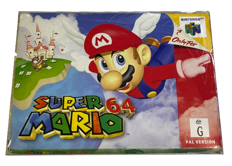 Super Mario 64 Nintendo 64 N64 Boxed PAL *Complete*