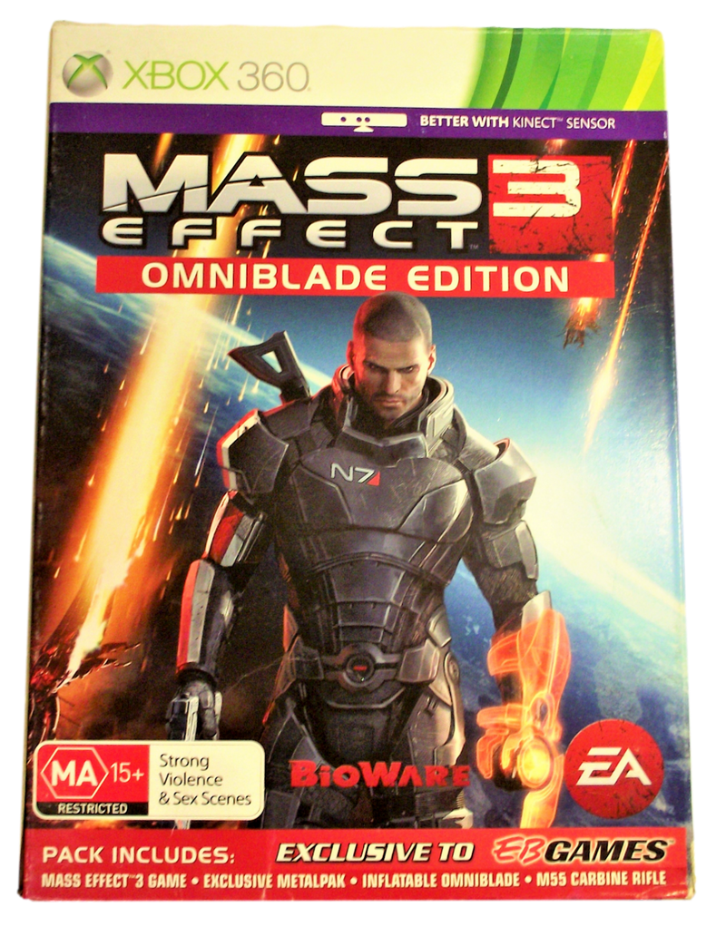 Mass Effect 3 Omniblade Edition XBOX 360 PAL (Preowned)