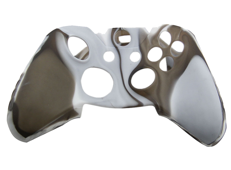 Silicone Cover For XBOX ONE Controller Skin Case Grey/Brown