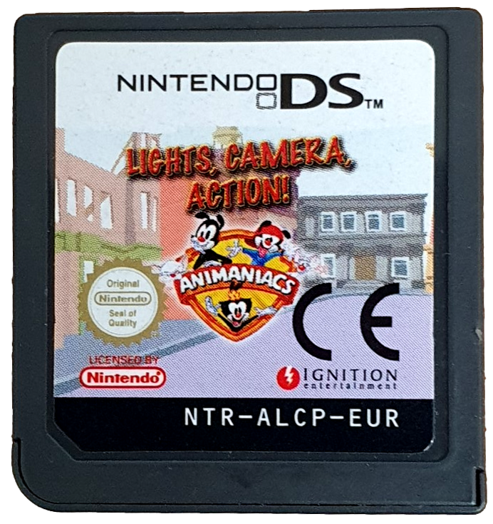 Animaniacs Lights Camera Action DS 2DS 3DS Game *Cartridge Only* (Pre-Owned)