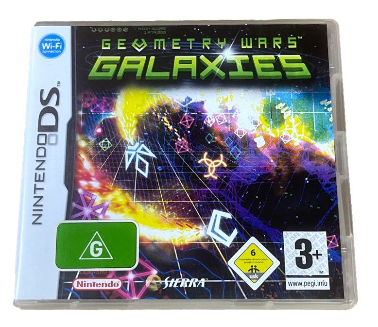 Geometry Wars Galaxies DS 2DS 3DS Game *Complete* (Pre-Owned)