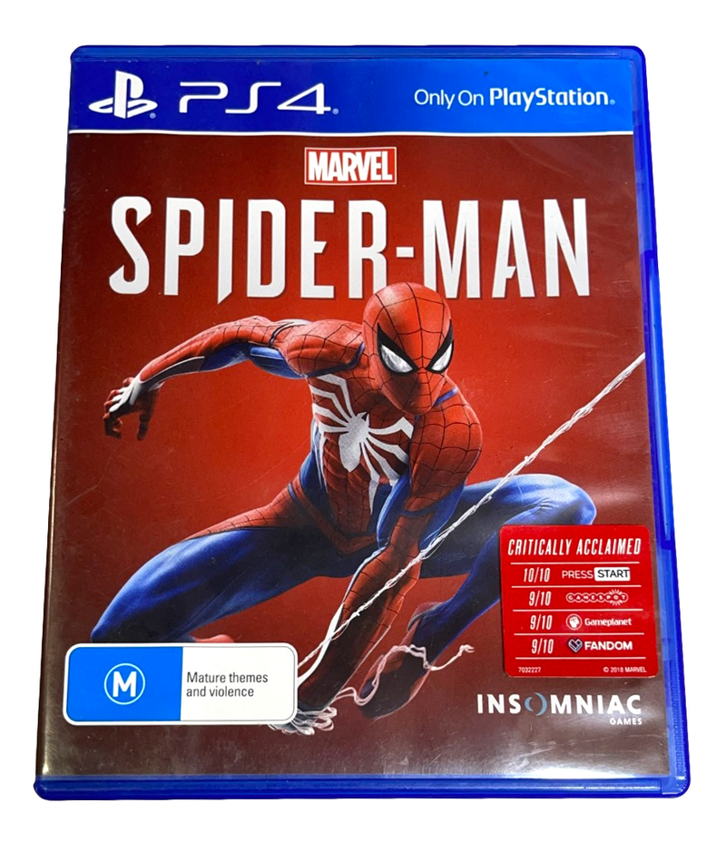 Spider-Man Sony PS4 Playstation 4 (Preowned)