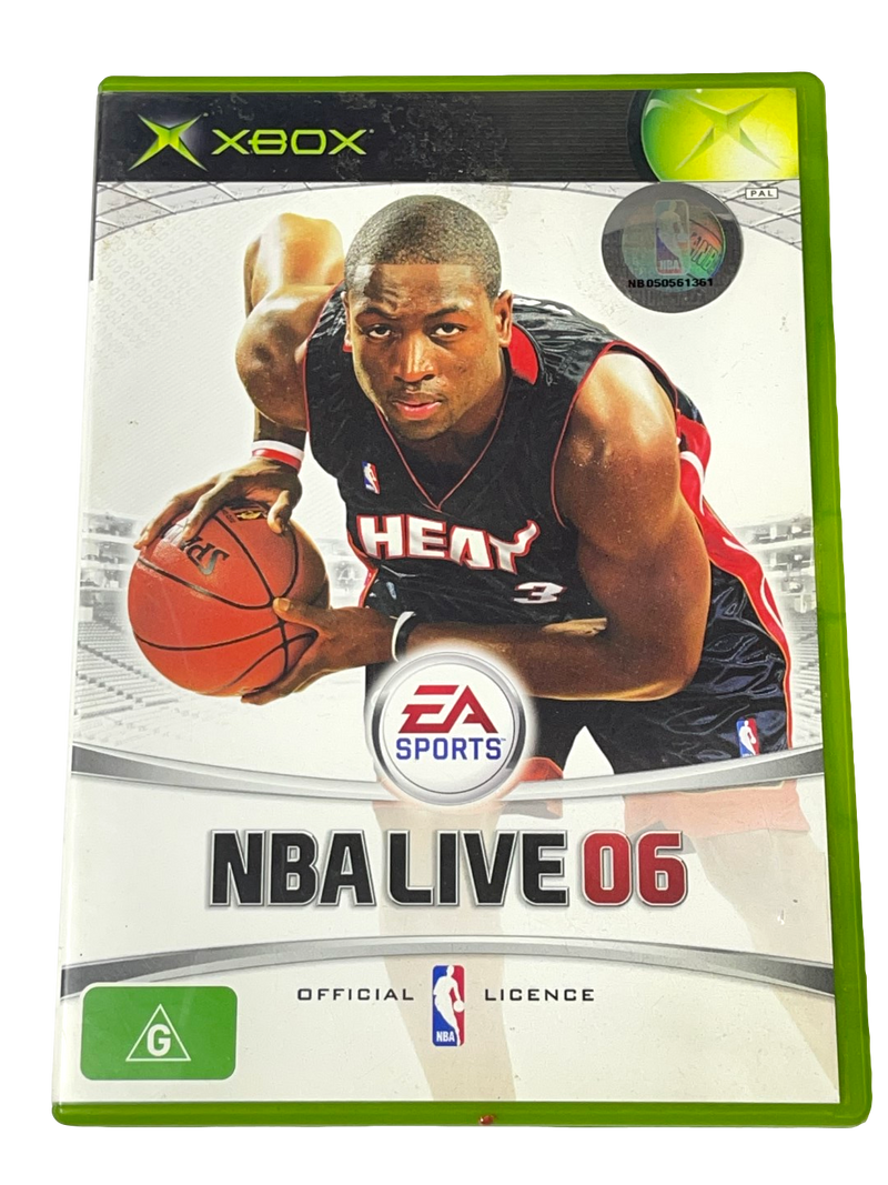 NBA Live 06 XBOX Original PAL *No Manual* (Pre-Owned)