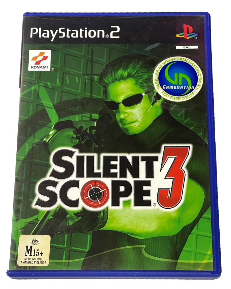 Silent Scope 3 PS2 PAL *No Manual* (Preowned)