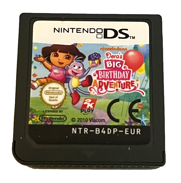 Dora Big Birthday Adventure Nintendo DS 2DS 3DS Game *Cartridge Only* (Pre-Owned)