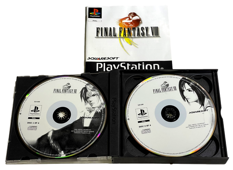 Final Fantasy VIII PS1 PS2 PS3 PAL *Complete* (Preowned)