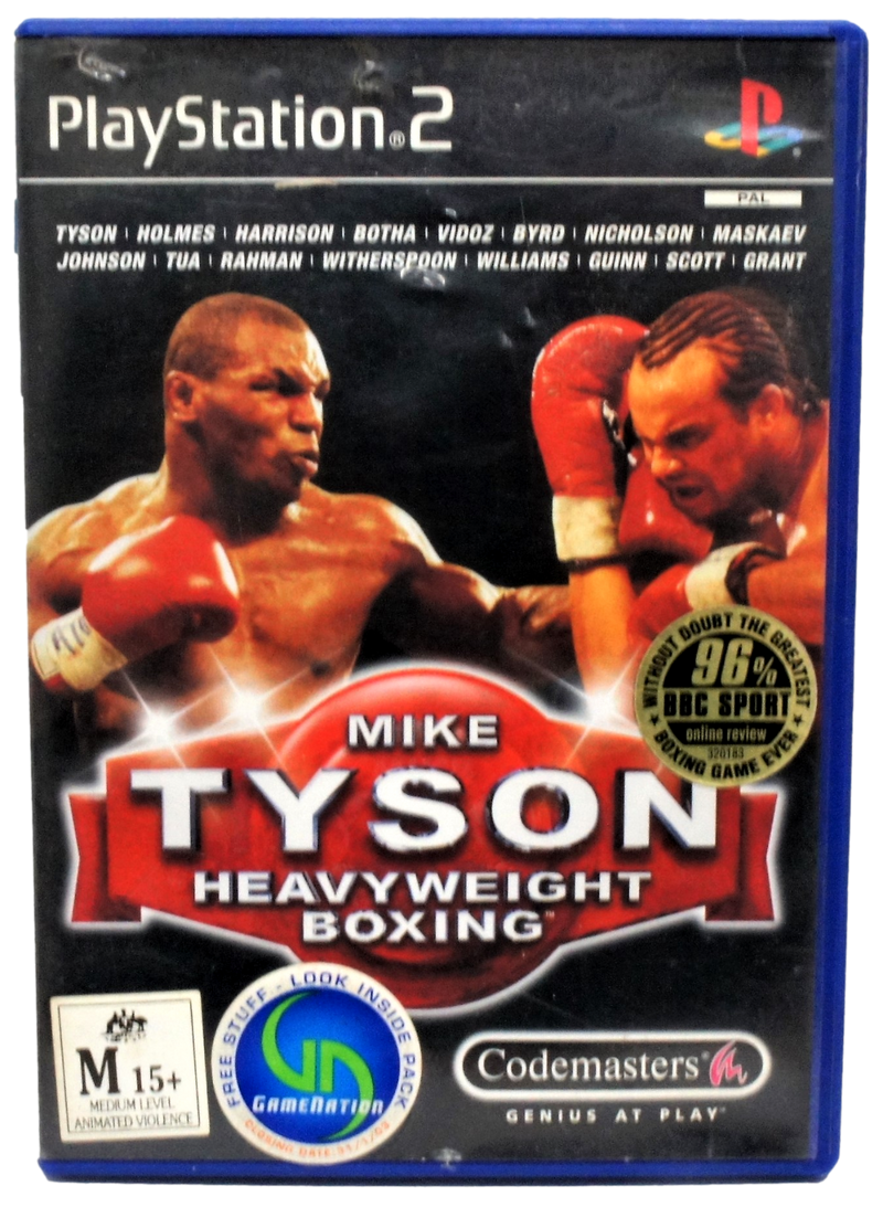 Mike Tyson Heavyweight Boxing PS2 PAL *No Manual* (Preowned)