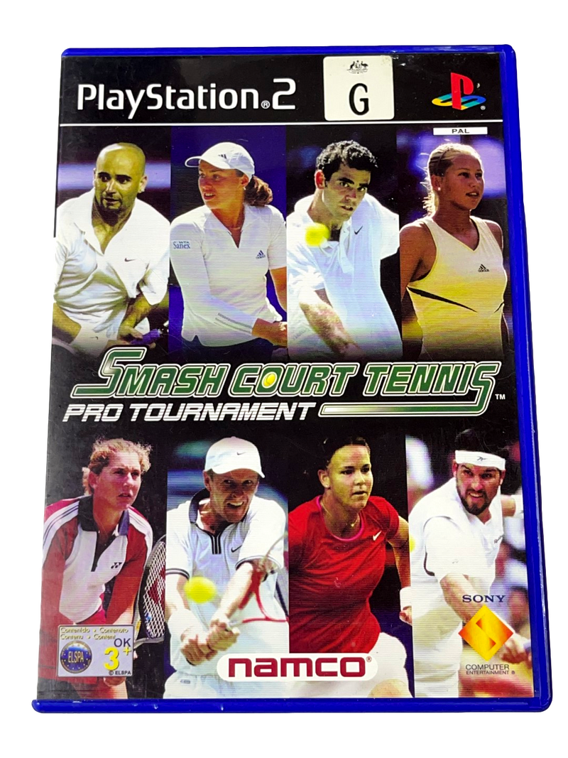 Smash Court Tennis Pro Tournament PS2 PAL *No Manual* (Preowned)