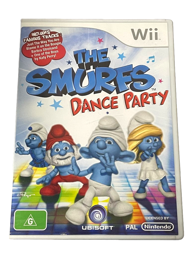 The Smurfs Dance Party Nintendo Wii PAL *Complete* (Preowned)