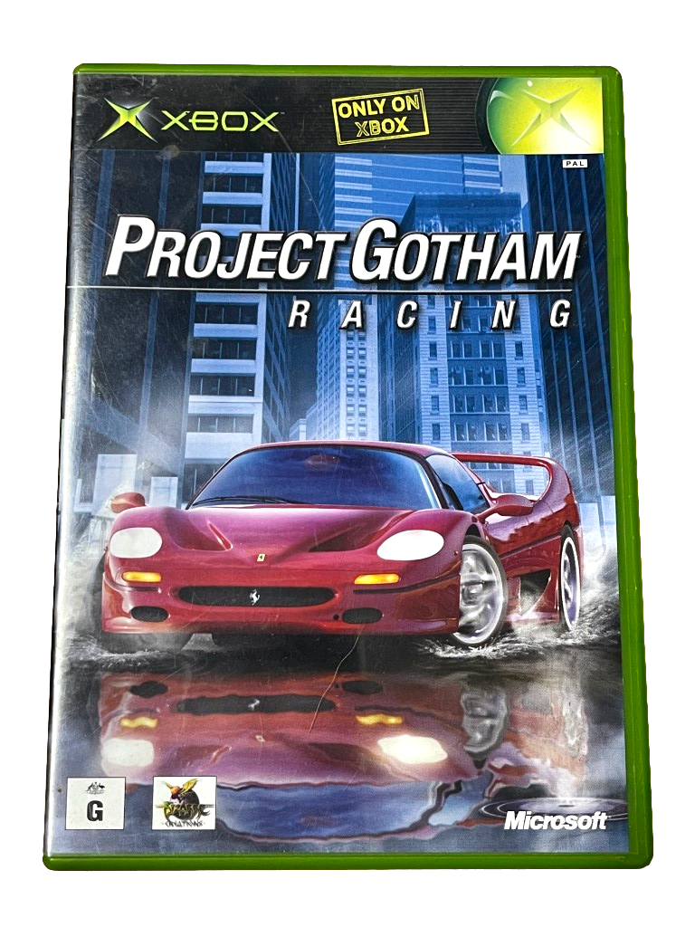 Project Gotham Racing XBOX Original PAL *Complete* (Pre-Owned)