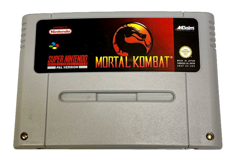 Mortal Kombat Nintendo SNES Boxed PAL *Complete* (Preowned)