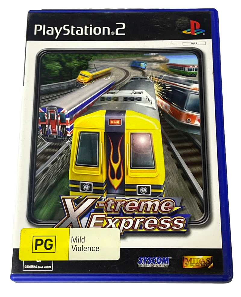 X-treme Express PS2 PAL *Complete* Trains (Preowned)