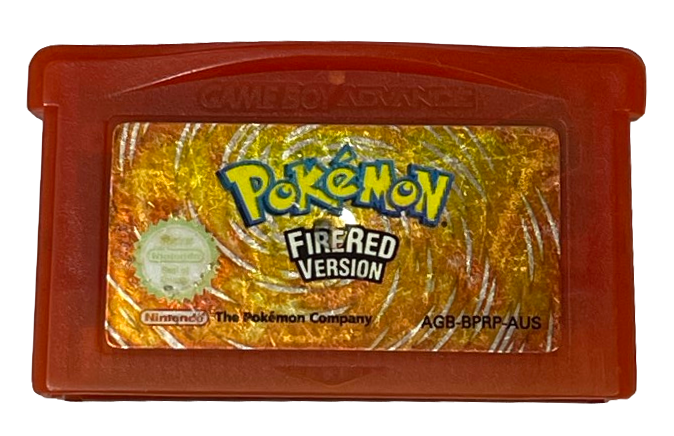 Pokemon FireRed Version Nintendo Gameboy Advance Genuine Cartridge (Preowned)