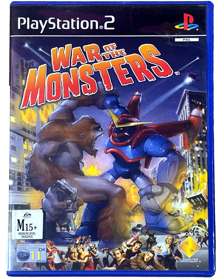 War Of The Monsters PS2 PAL *Complete* PlayStation 2 (Pre-Owned)