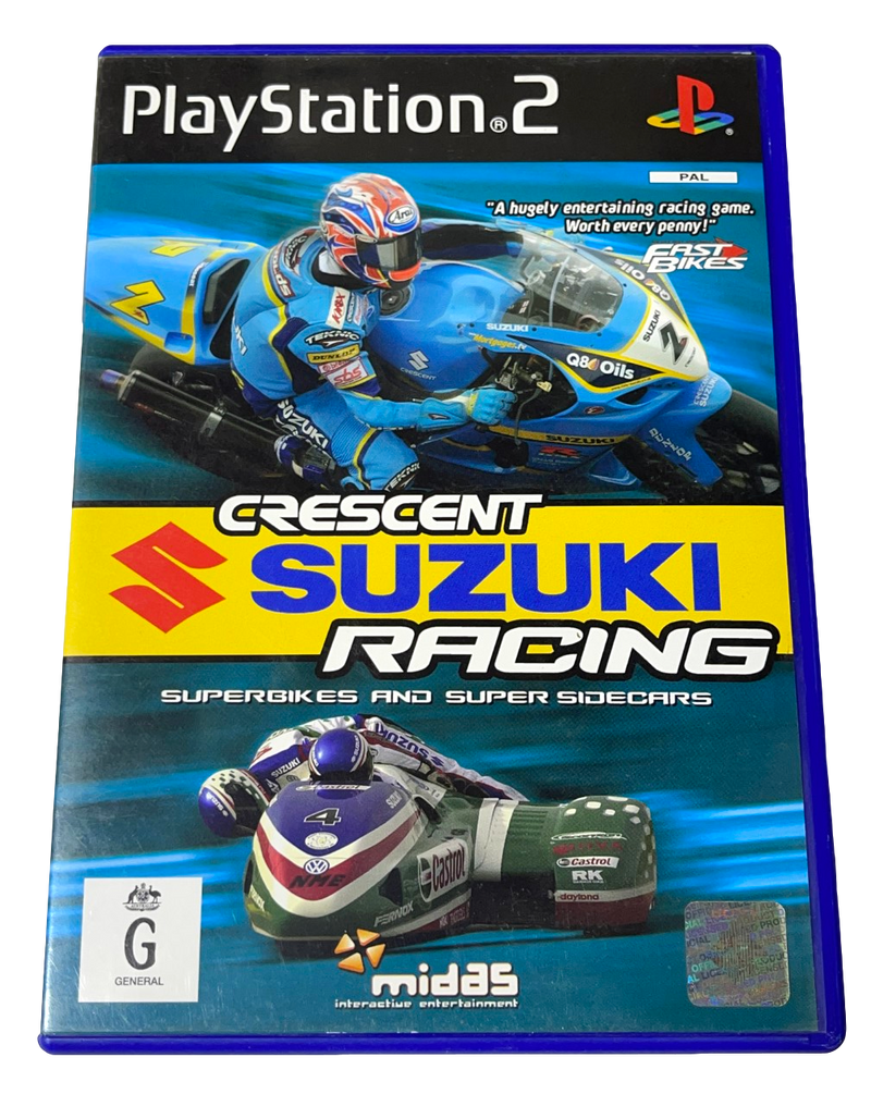 Crescent Suzuki Racing PS2 PAL *Complete* (Preowned)