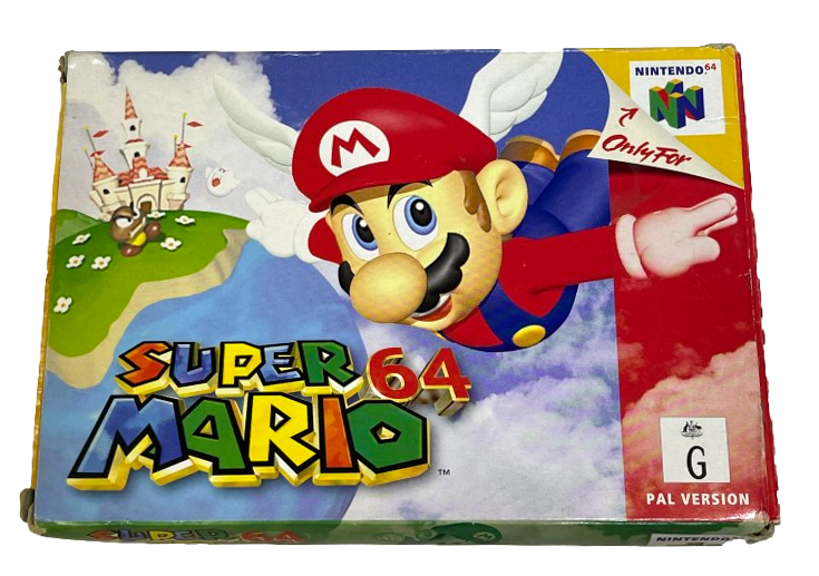 Super Mario 64 Nintendo 64 N64 Boxed PAL *Complete*