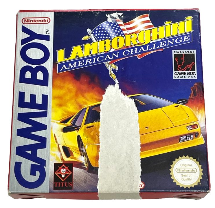 Lamborghini American Challenge Nintendo Gameboy *Complete* Boxed (Preowned)