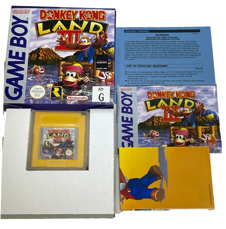 Donkey Kong Land III Nintendo Gameboy *Complete* Boxed