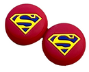 Thumb Grips x 2 For PS4 PS5 XBOXONE Xbox Series X Toggle Cover Cap  Red Superman