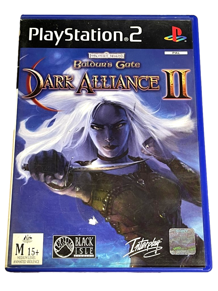 Baldur's Gate Dark Alliance II PS2 PAL *Complete* (Ex Rental) (Preowned)