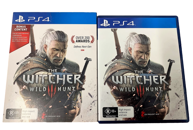 The Witcher 3 Wild Hunt Sony PS4 - Bonus Content (Pre-Owned)