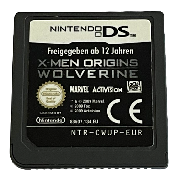 X-Men Origins Wolverine Nintendo DS 2DS 3DS *Cartridge Only* (Preowned)